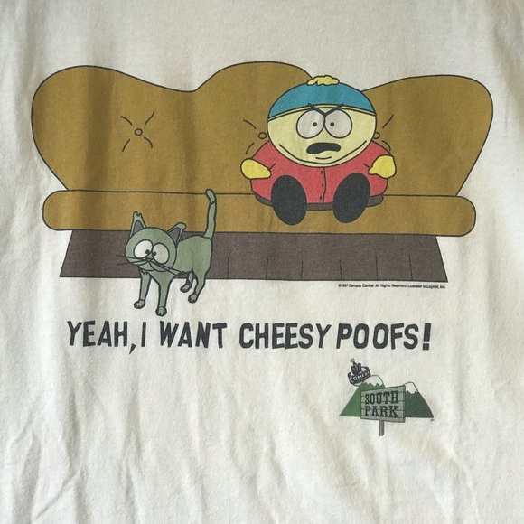 Vintage 1997 South Park Short Sleeve Large T-shirt - Picture 2 of 8
